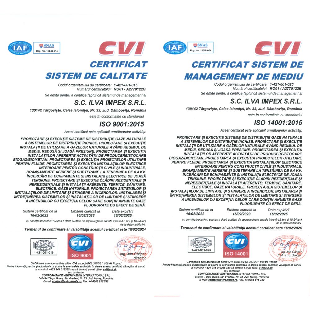 ISO 9001 / ISO 14001 / ISO 45001