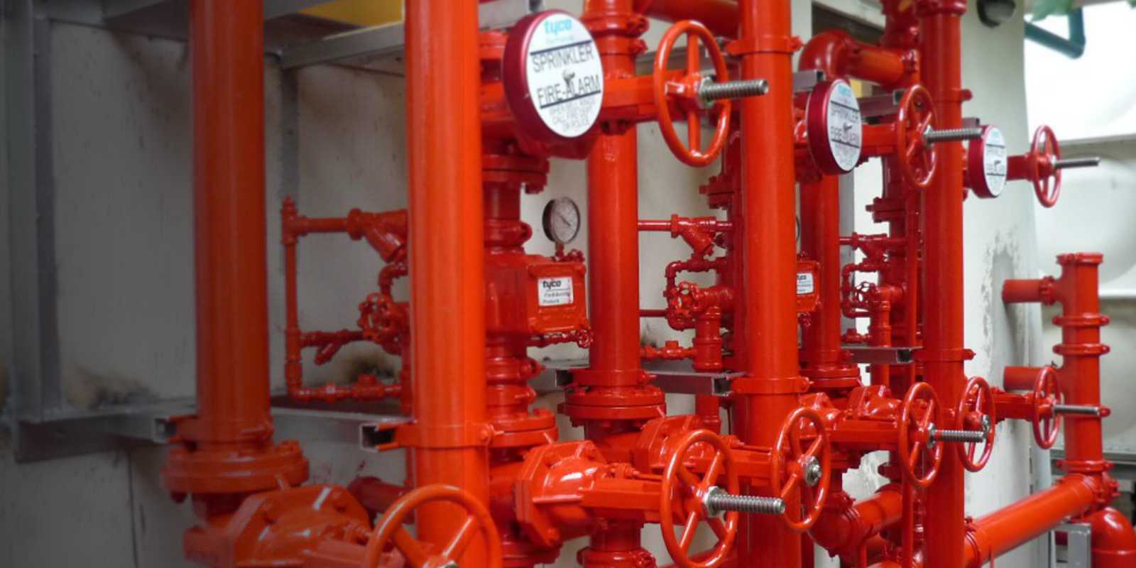 Fire protection devices and installations